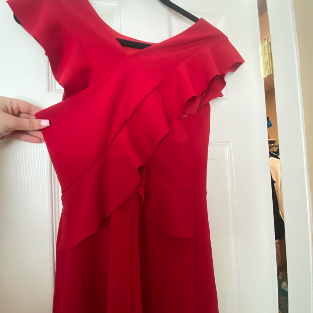 Red dress